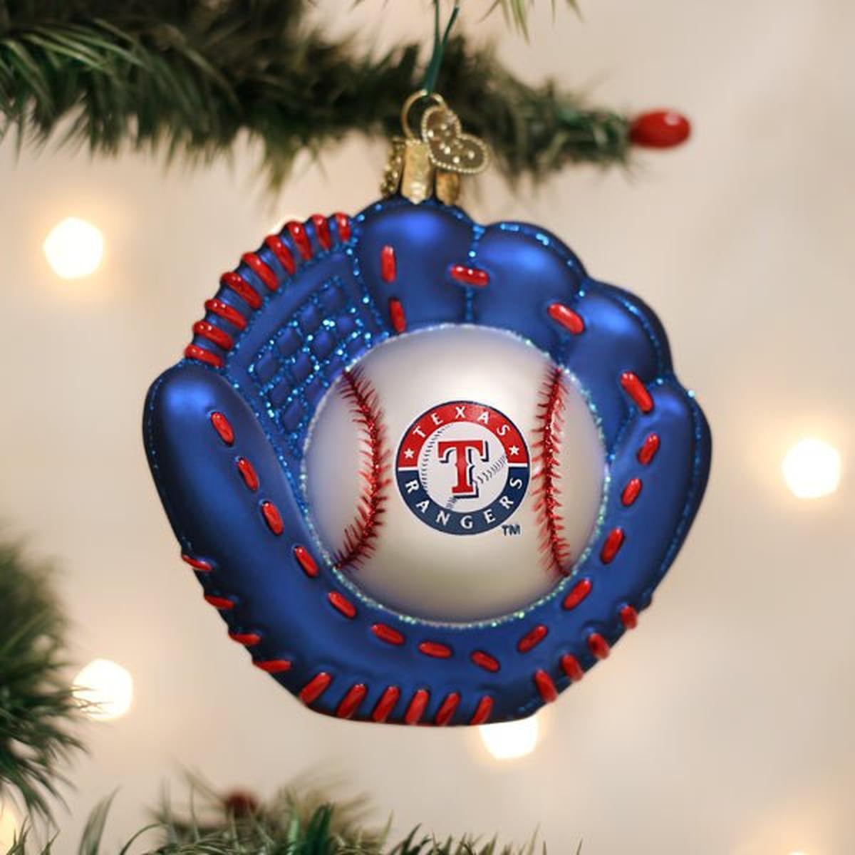 Shop For Rangers Baseball Mitt Ornament