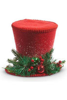 Shop For RAZ 7" Red Top Hat Christmas Decoration