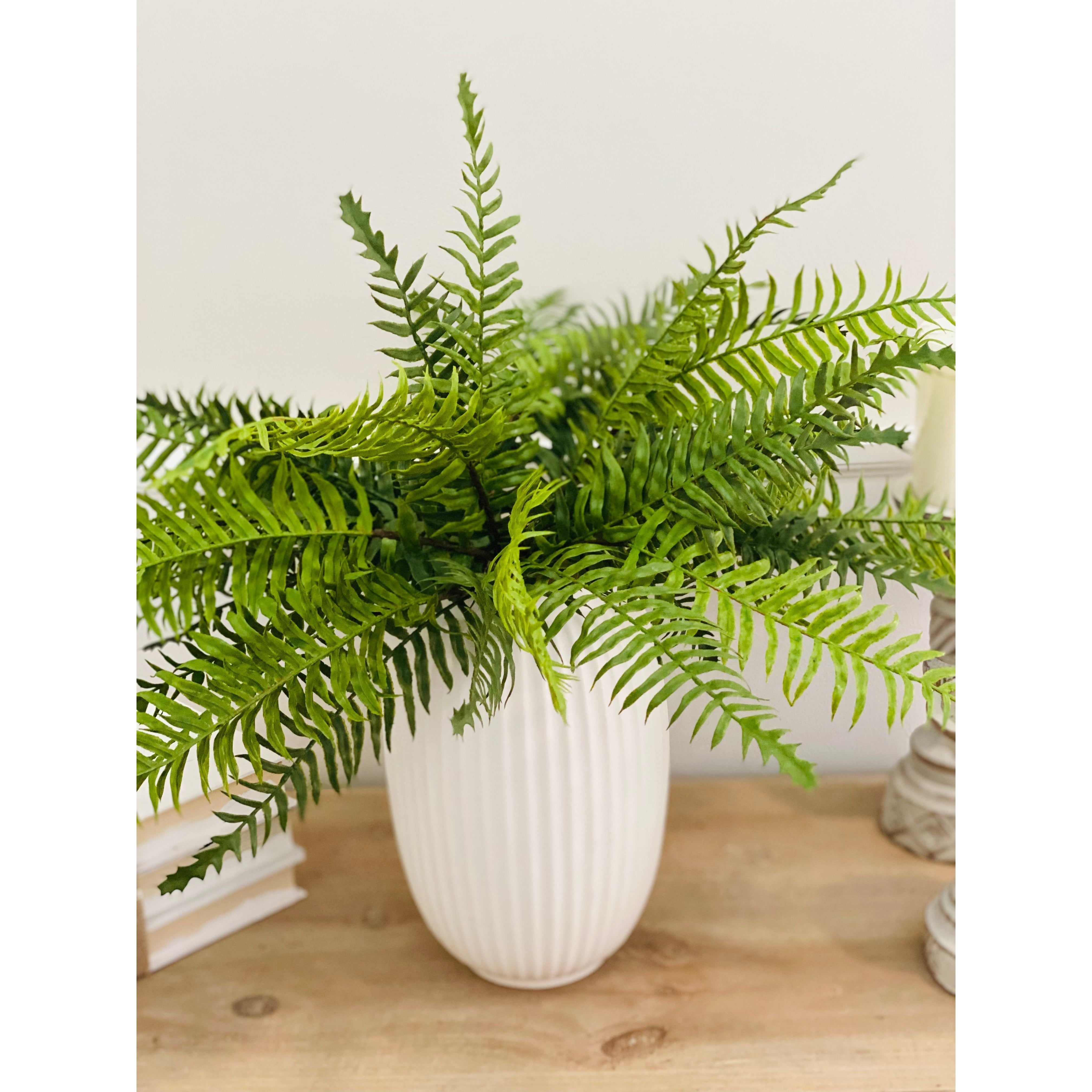 Shop For Real Touch Artificial Boston Fern - Bundle of 4