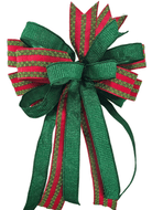 Shop For Red and Green Holiday Bow
