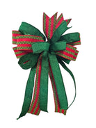 Shop For Red and Green Holiday Bow