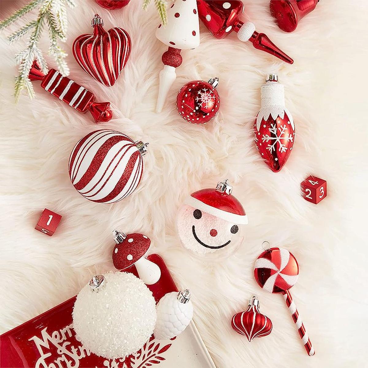 Shop For Red and White Christmas Mega Bundle (Set of 155)