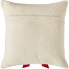 Shop For Red Bow Cream - Christmas Pillow Cover Hand Felted Wool - 20" / 14" Arcadia Home