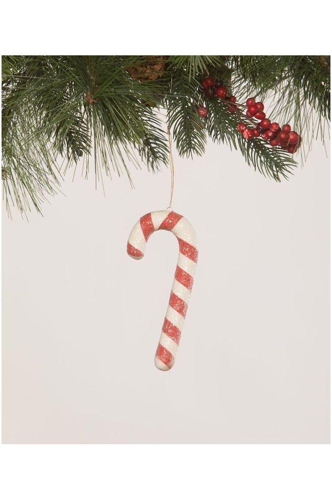 Shop For Red Candy Cane Ornament at Michelle's aDOORable Creations