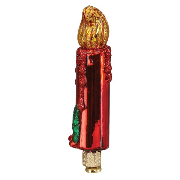 Shop For Red Clip - on Candle Ornament