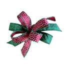Shop For Red Green Polka Dot Bow