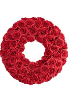 Shop For Red Rose Wreath at Michelle's aDOORable Creations