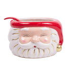 Shop For Red Santa Punch Bowl & Ladle
