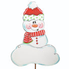 Shop For Red Scarf Snowman (Stake/Hanger/Easel)