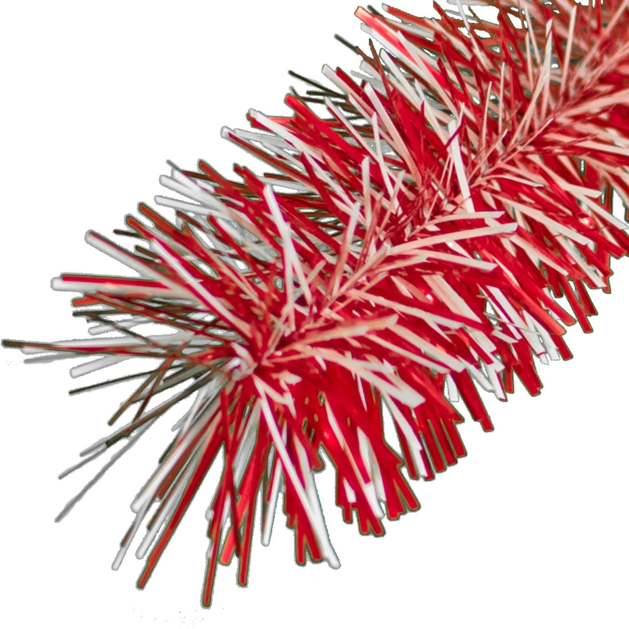Shop For Red & White Tinsel Garland