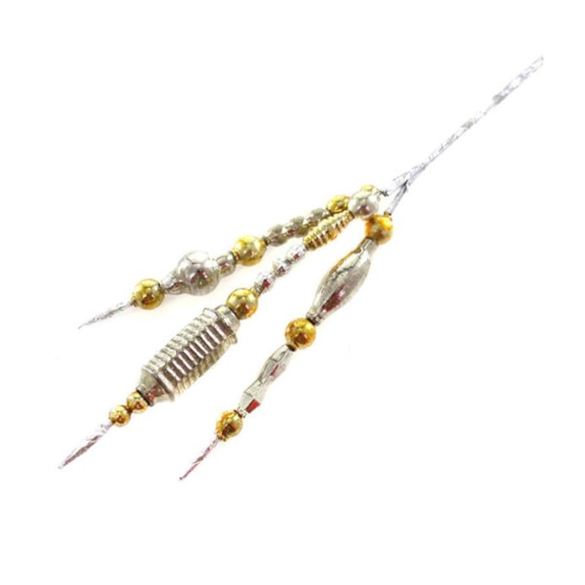 Shop For Retro Glass Beaded Pick - Silver