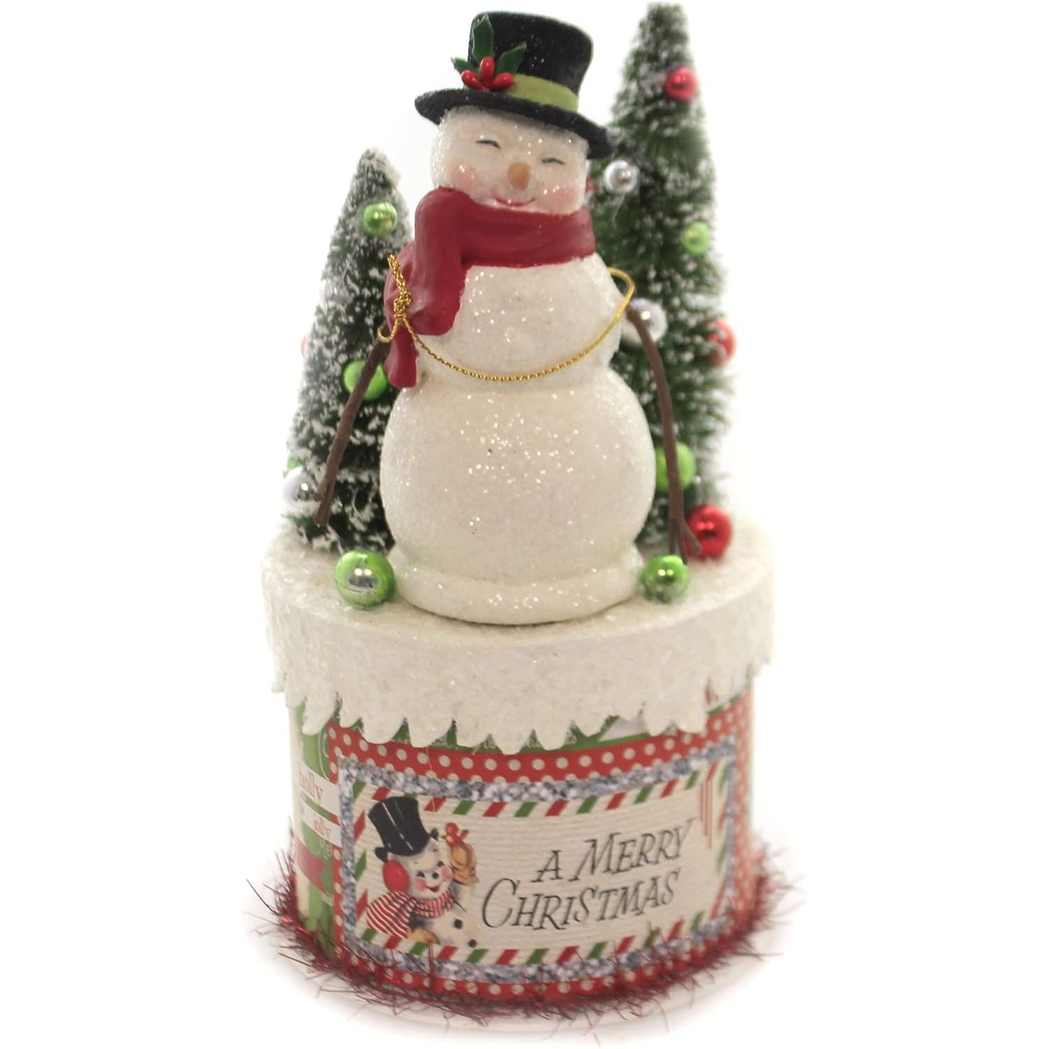 Shop For Retro Snowman on Box