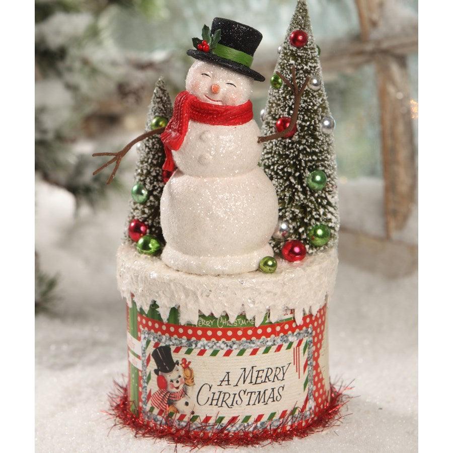 Shop For Retro Snowman on Box
