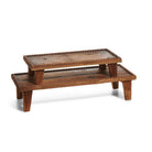 Shop For Rope Style Wood Risers (Set of 2)