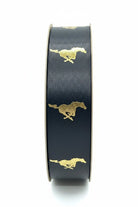 Shop For Running Mustang Homecoming Ribbon: (Black/Gold), Size 9