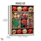 Shop For Rustic Christmas Ornament Bauble, 60 Piece Set