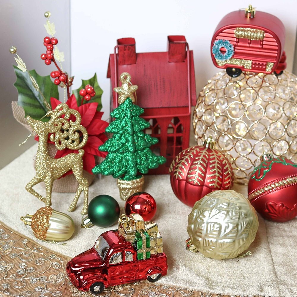 Shop For Rustic Christmas Ornament Bauble, 60 Piece Set