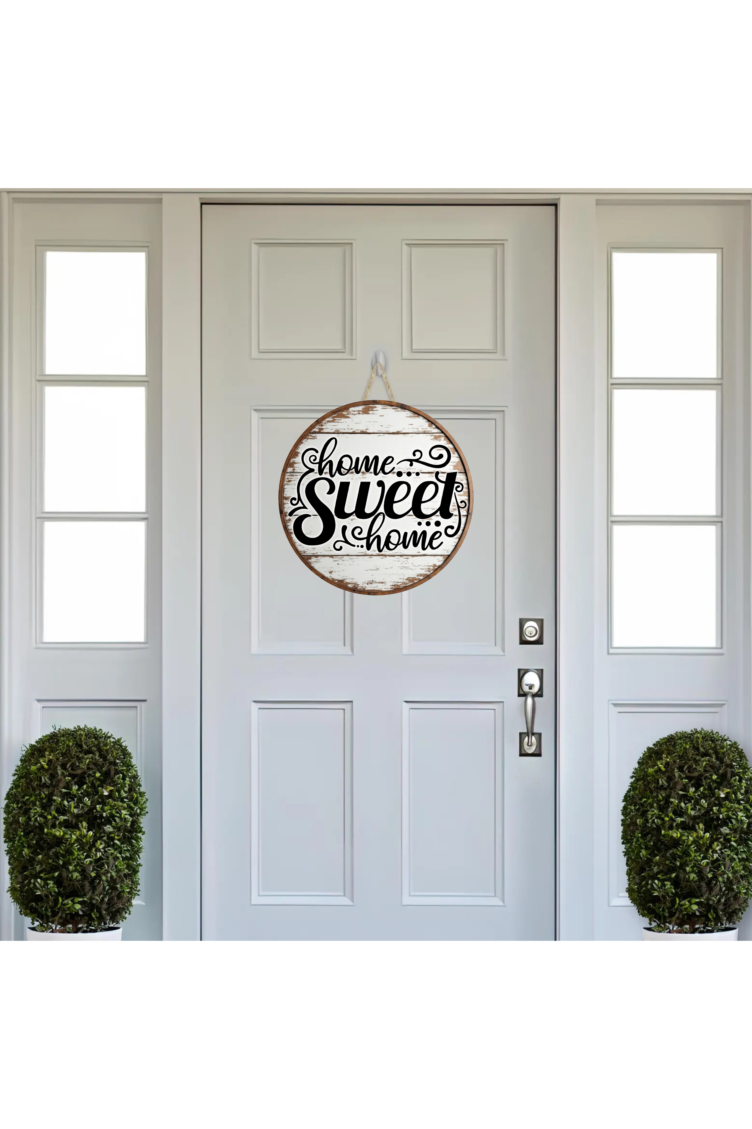 Shop For Rustic Home Sweet Home Round Sign