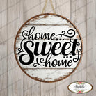 Shop For Rustic Home Sweet Home Round Sign