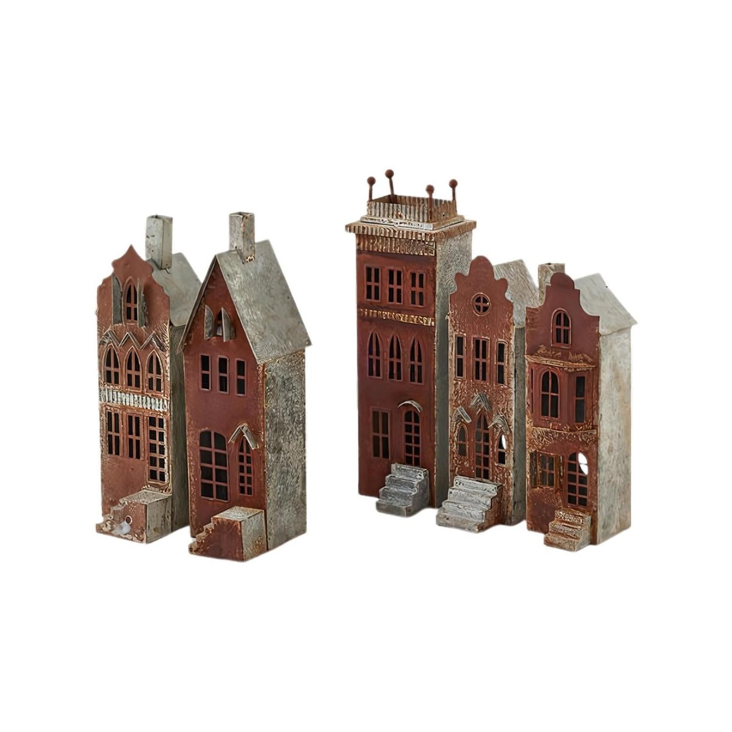 Rustic Metal Town Homes