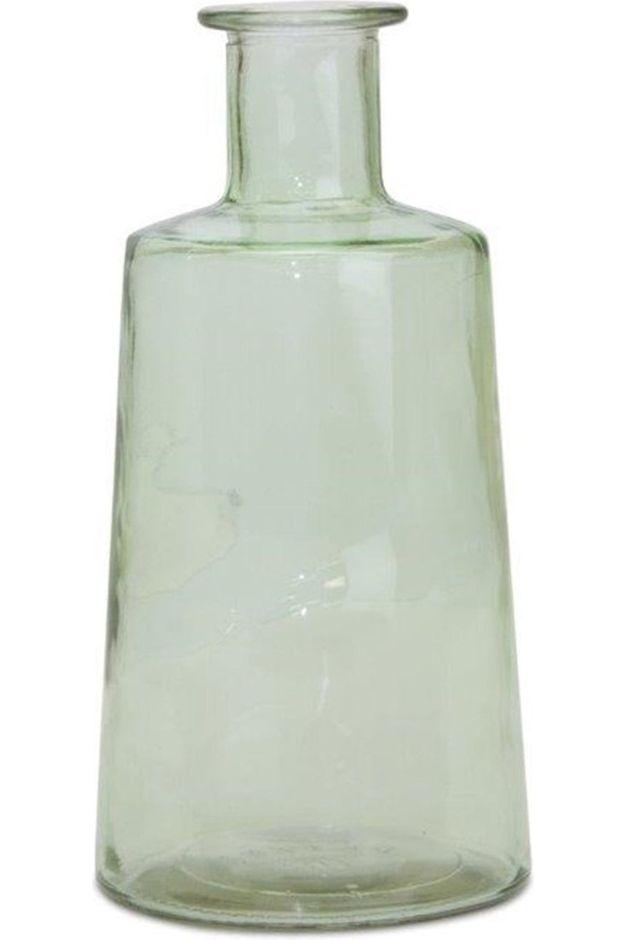 Shop For Sage Green Glass Bottle Vase (Set of 2) at Michelle's aDOORable Creations