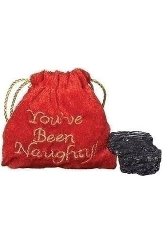 Shop For Santa Bag with a Lump Of Coal at Michelle's aDOORable Creations