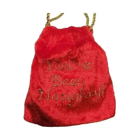 Shop For Santa Bag with a Lump Of Coal at Michelle's aDOORable Creations