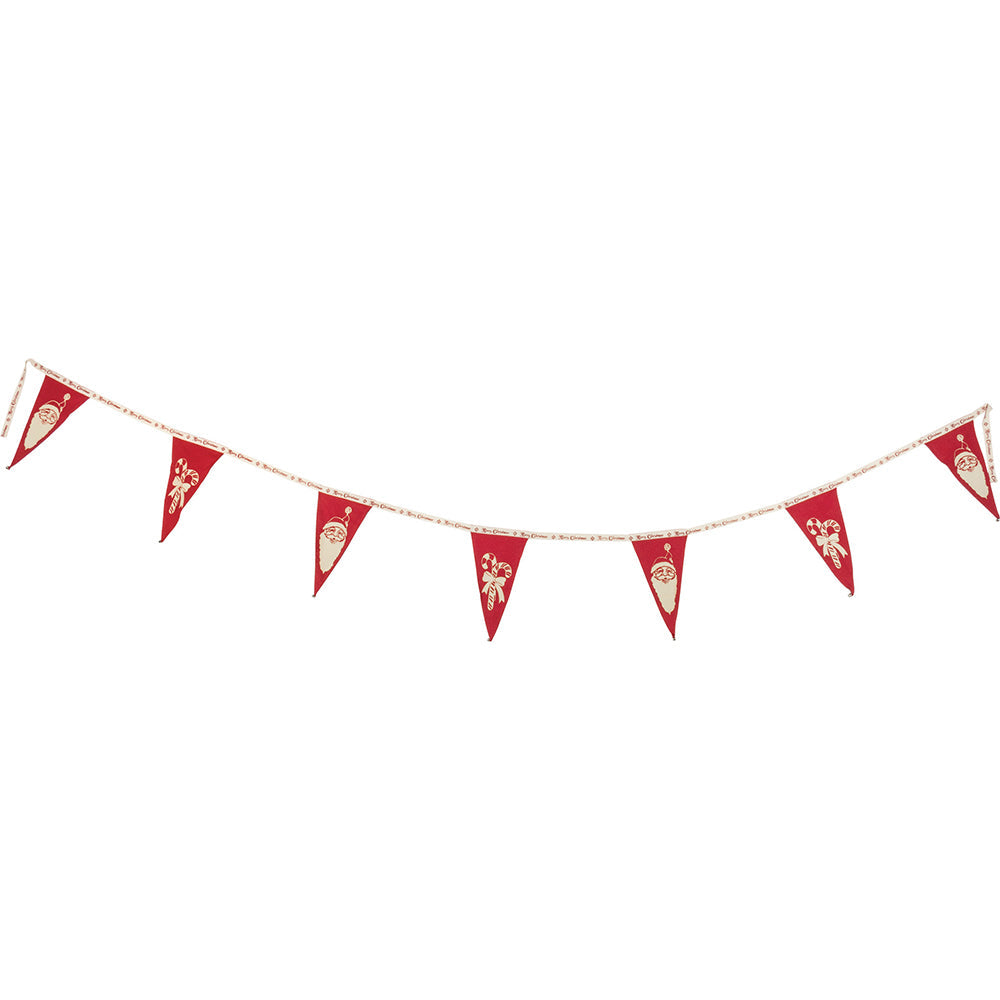 Shop For Santa & Candy Canes Felt Pennant Banner