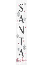 Shop For Santa Christmas Porch Leaner Welcome Sign