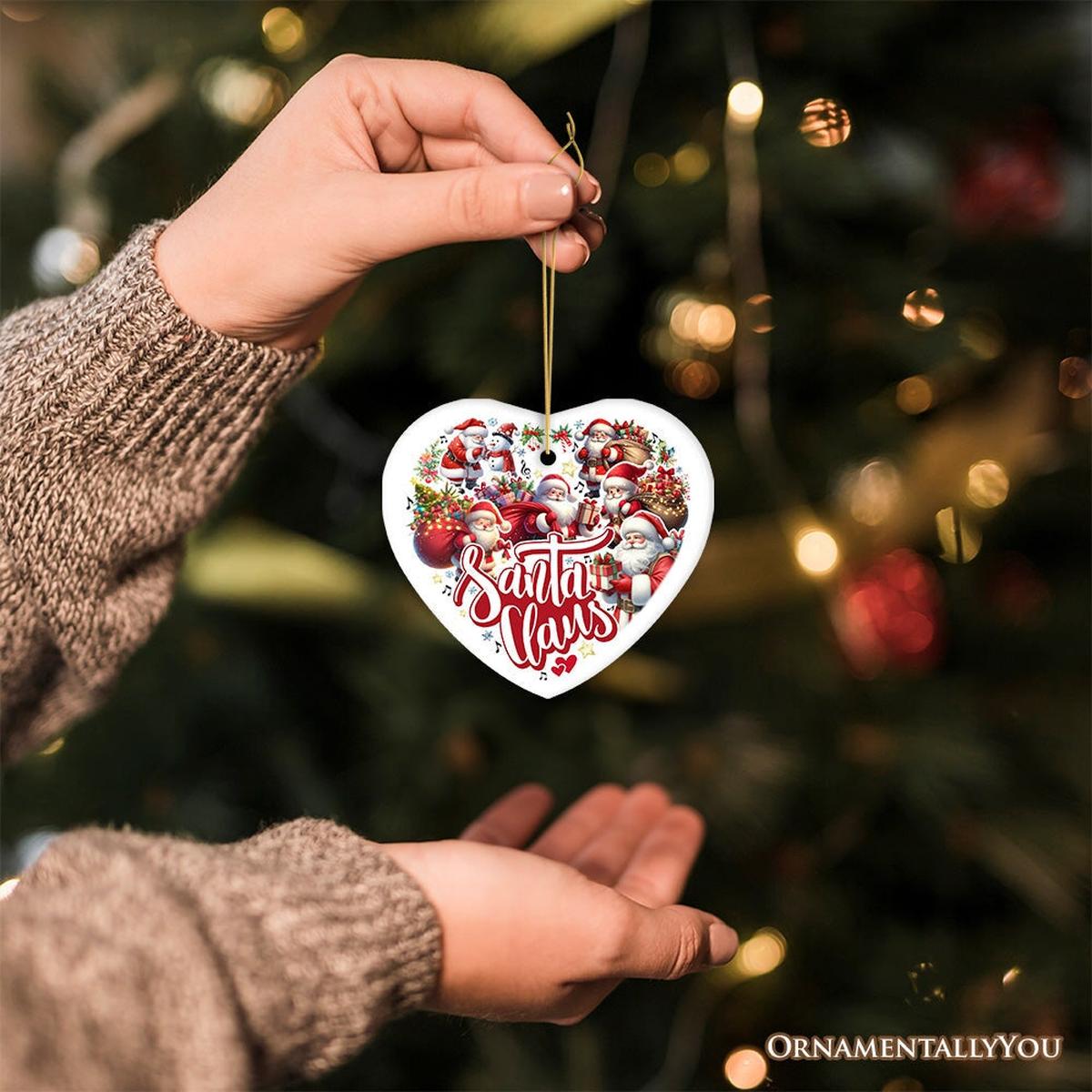 Shop For Santa Claus Christmas Ornament