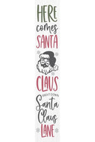 Shop For Santa Claus Christmas Porch Leaner Welcome Sign