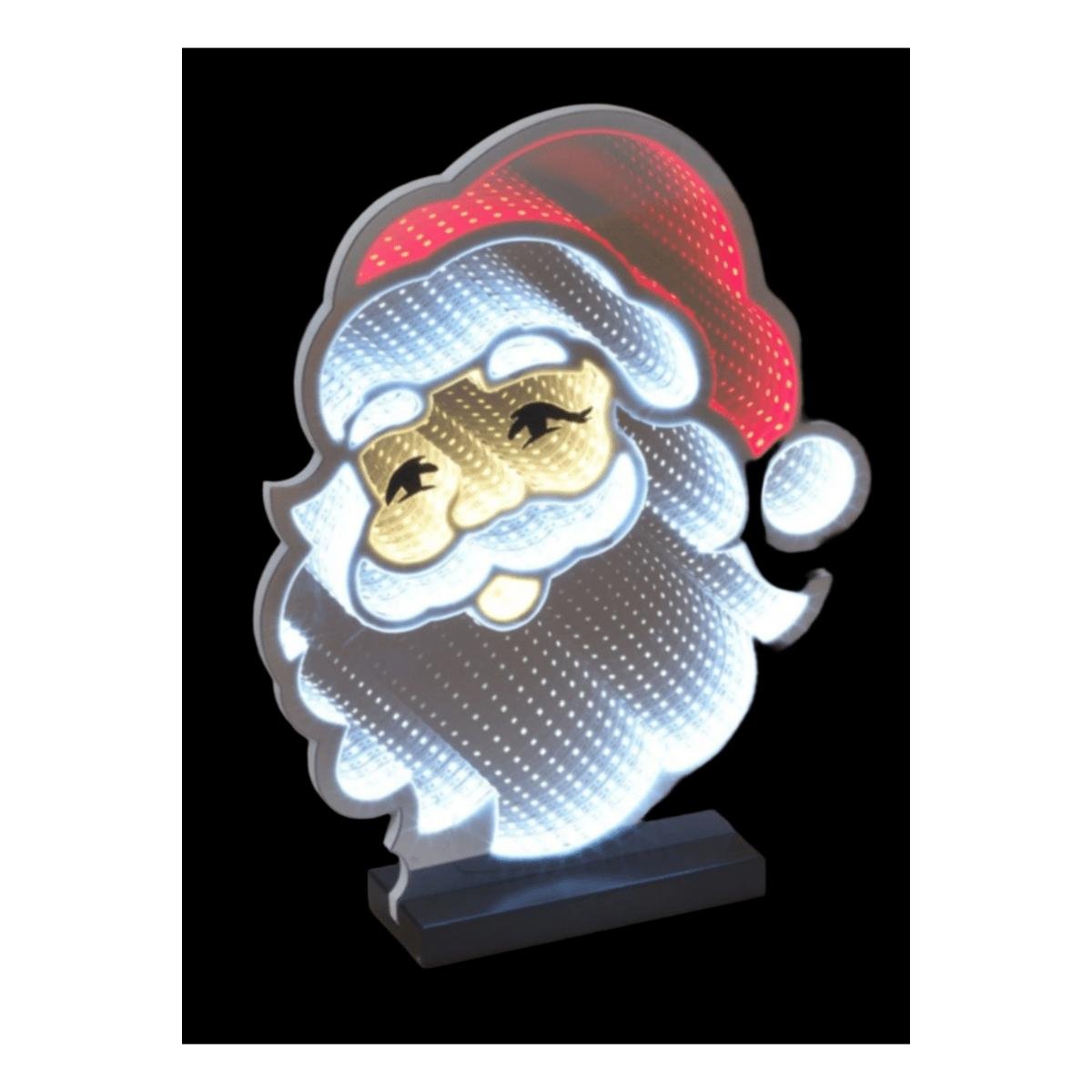 Shop For Santa Claus Infinity Light Display 15"H