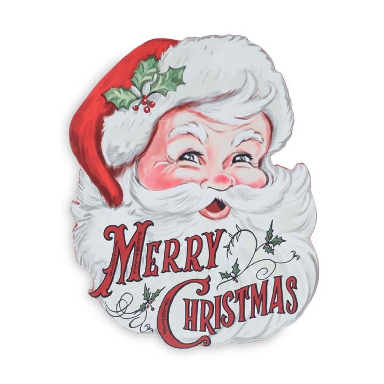 Shop For Santa Face Wall Hanging