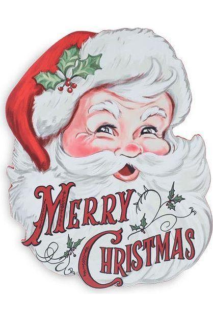 Shop For Santa Face Wall Hanging