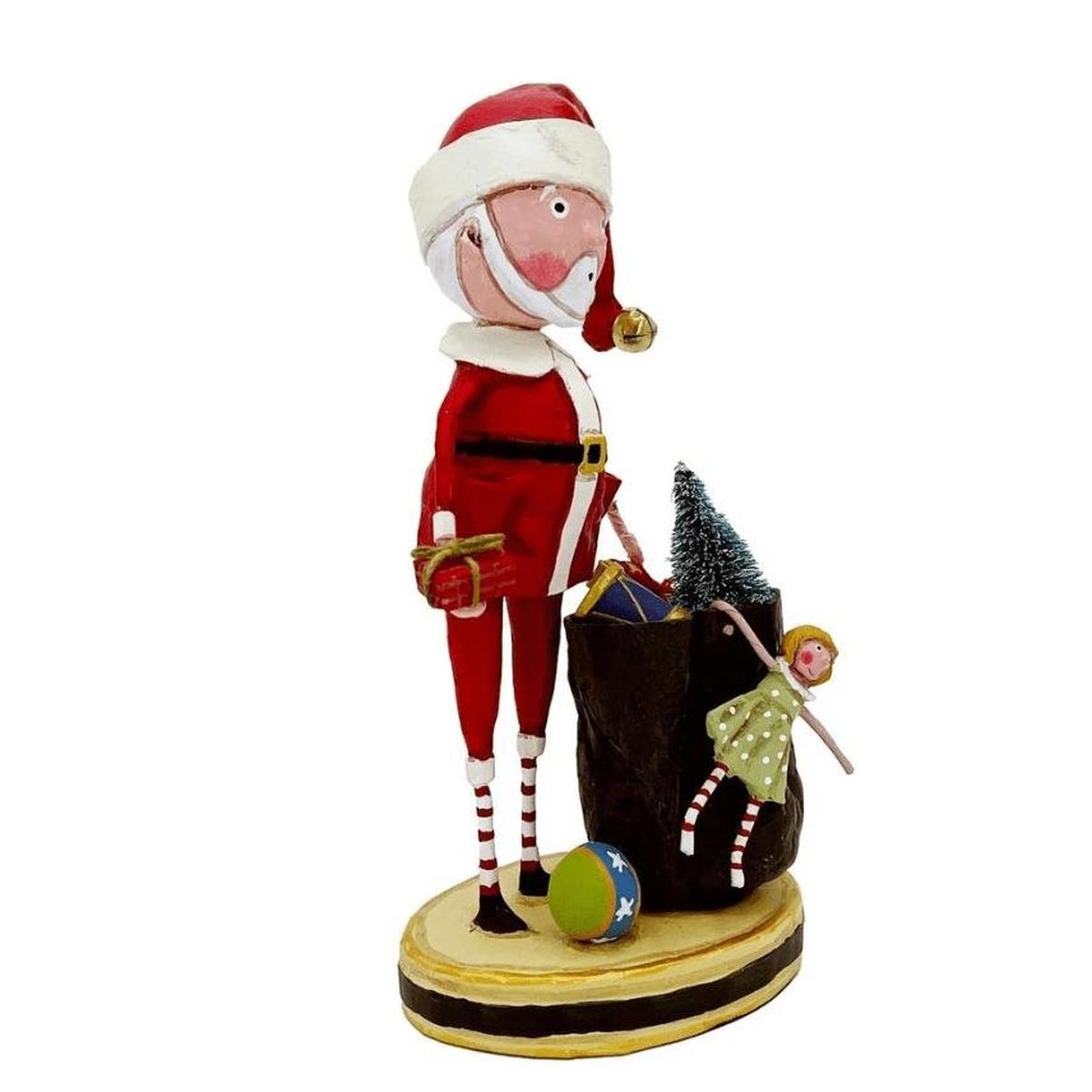 Shop For Santa & His Sack Christmas Figurine