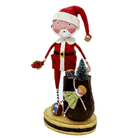 Shop For Santa & His Sack Christmas Figurine