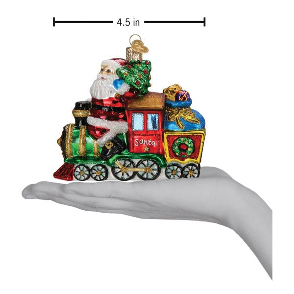 Shop For Santa On Locomotive Ornament
