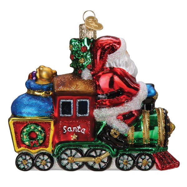 Shop For Santa On Locomotive Ornament