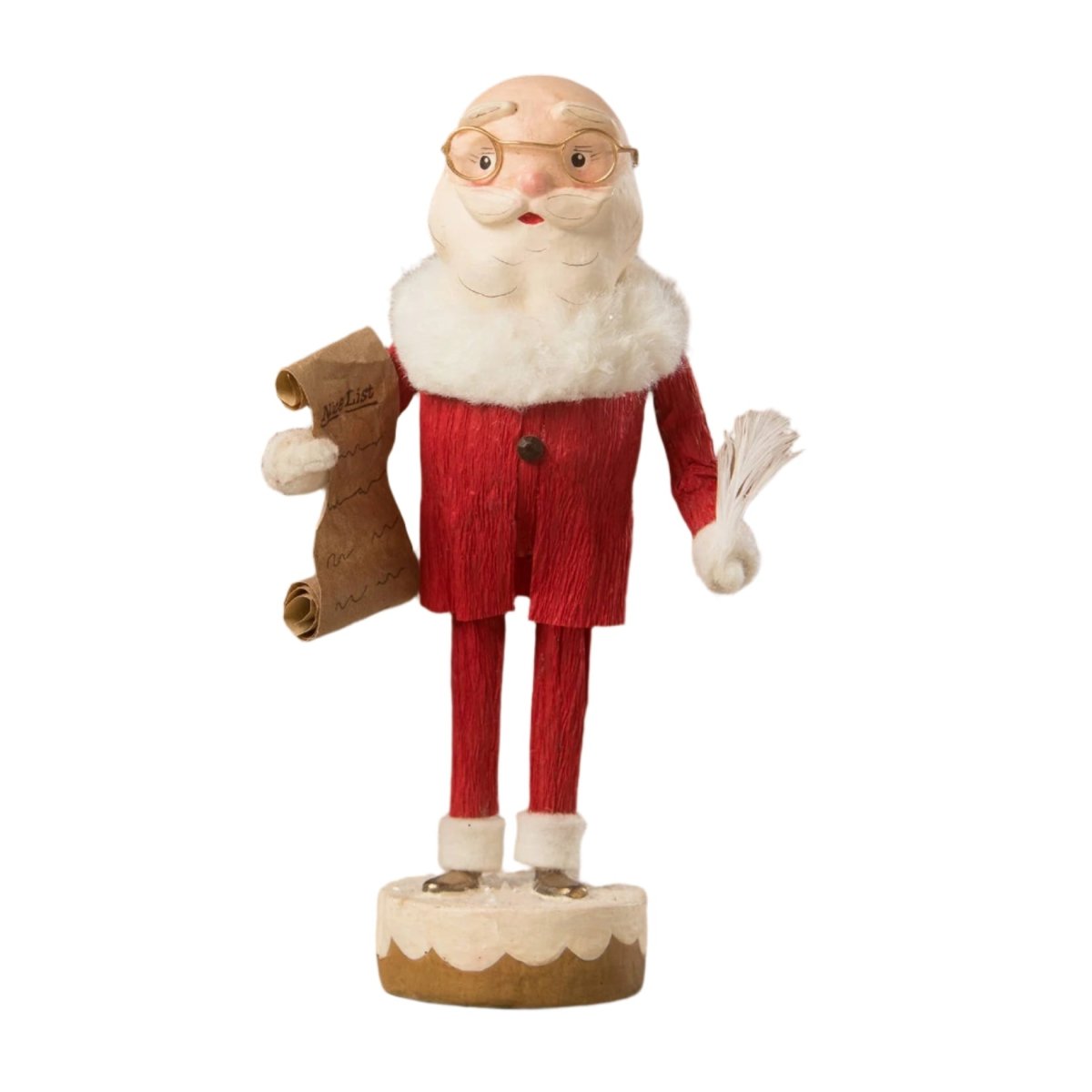 Santa's List Christmas Figure