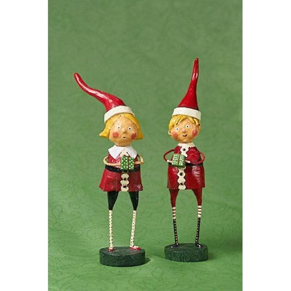 Shop For Santa's Little Helpers Christmas Figurines, Set of 2