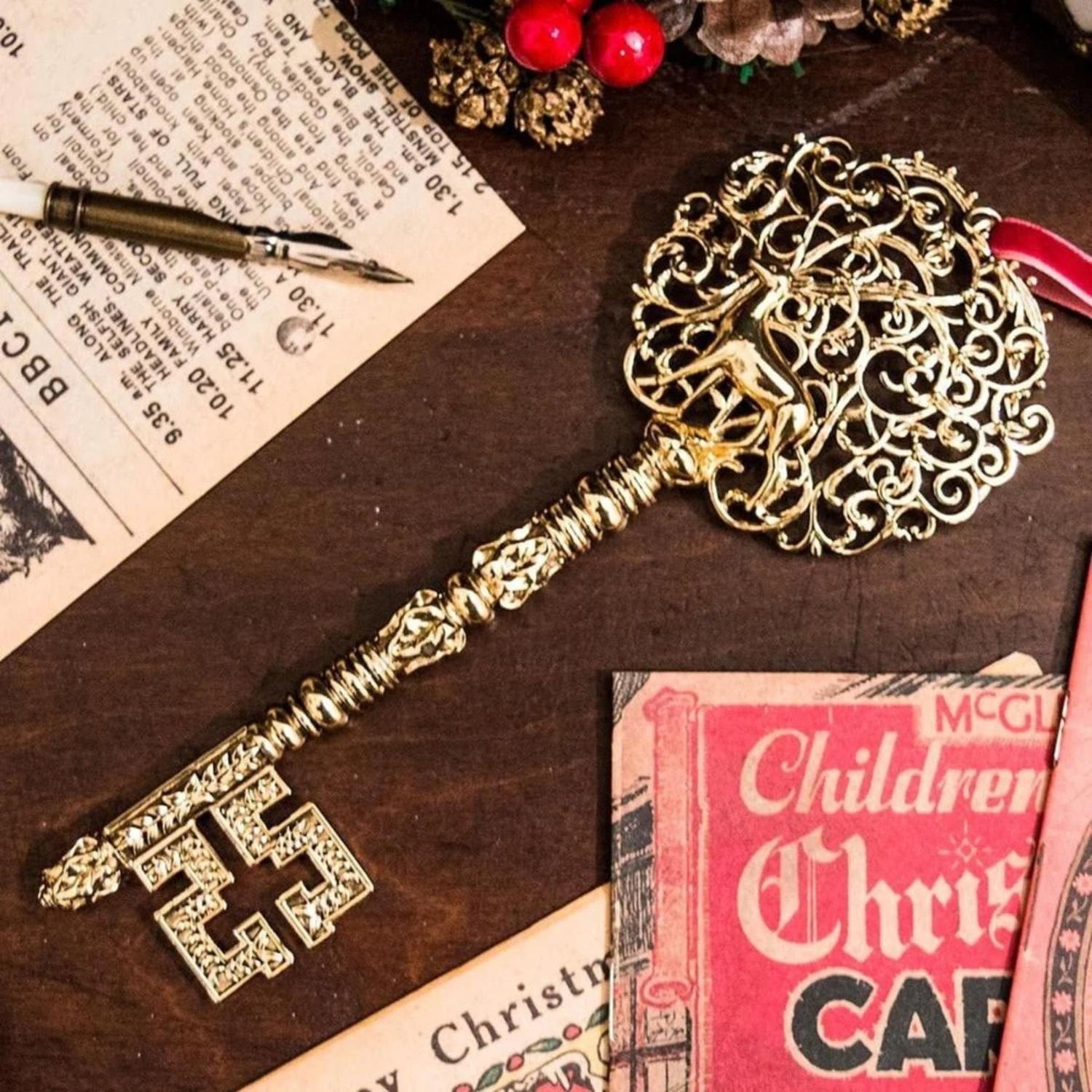 Santa's Secret Key Ornament