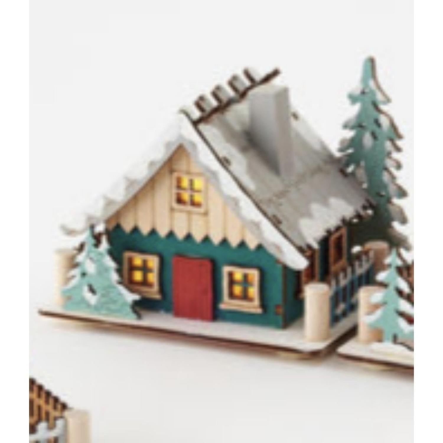 Shop For Scandinavian Lighted Lodge