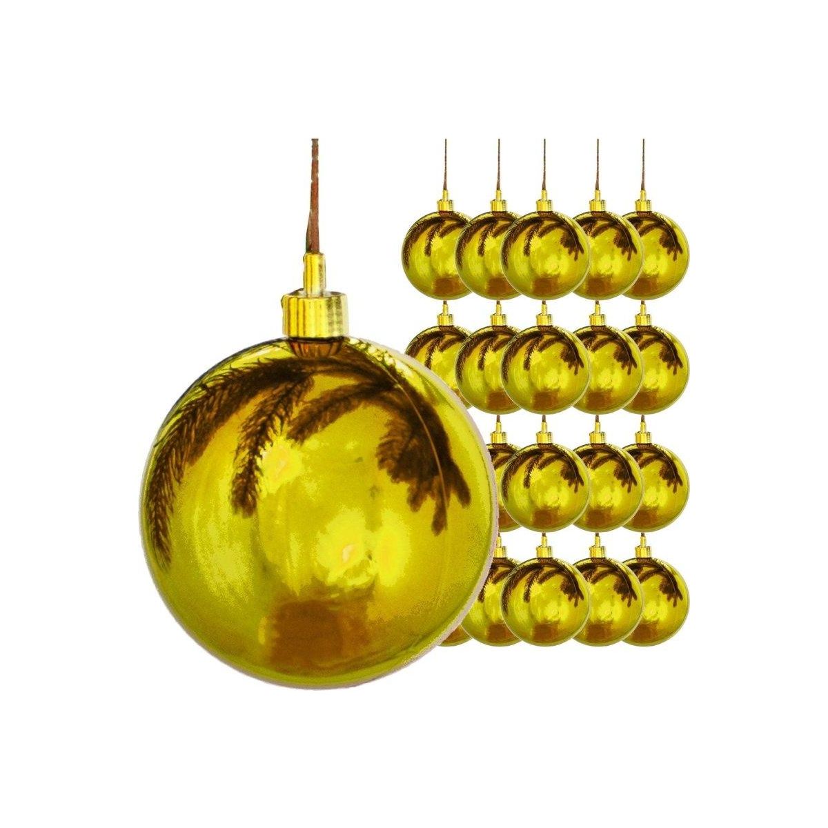 Shop For Shiny Gold Ball Ornaments (Bulk Sets) at Michelle's aDOORable Creations