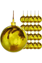 Shop For Shiny Gold Ball Ornaments (Bulk Sets) at Michelle's aDOORable Creations