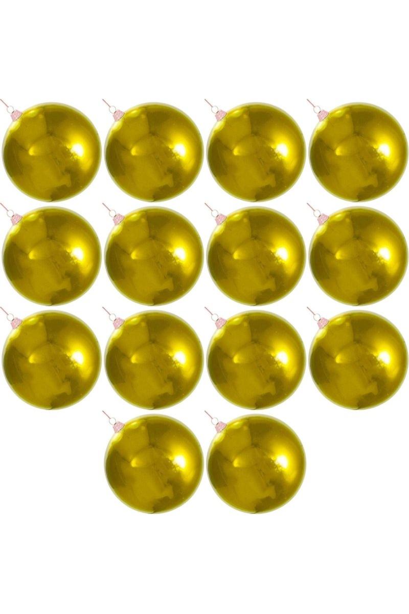 Shop For Shiny Gold Ball Ornaments (Bulk Sets) at Michelle's aDOORable Creations