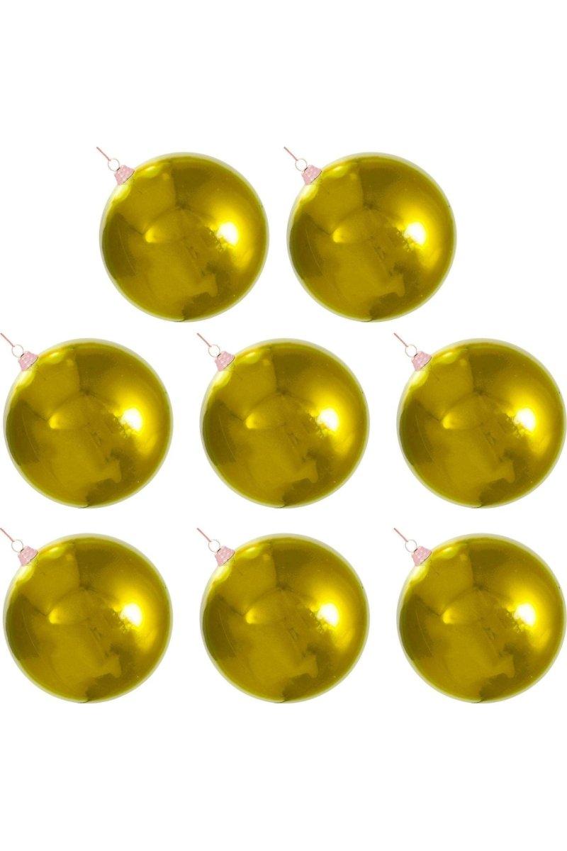 Shop For Shiny Gold Ball Ornaments (Bulk Sets) at Michelle's aDOORable Creations