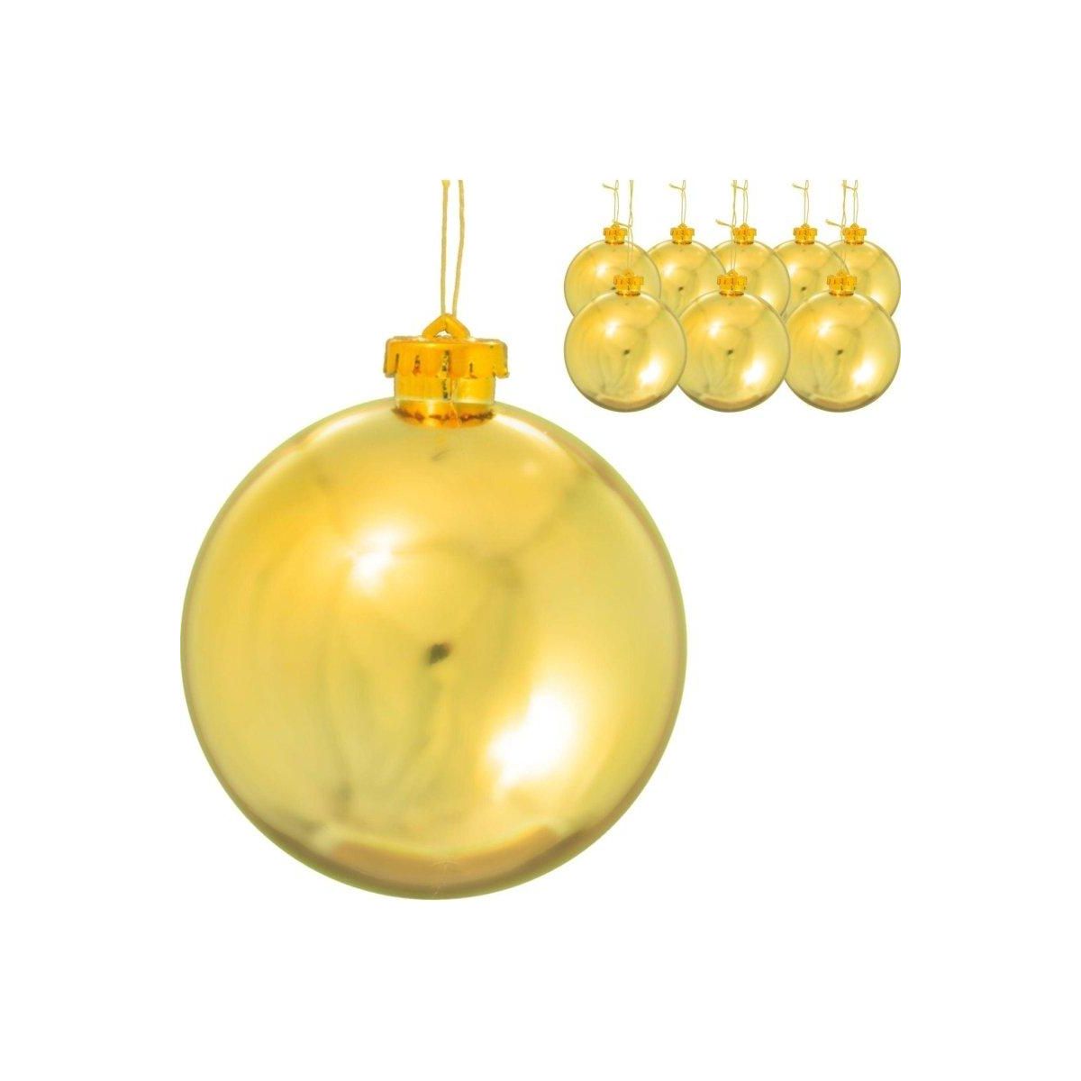 Shop For Shiny Gold Ball Ornaments (Bulk Sets) at Michelle's aDOORable Creations