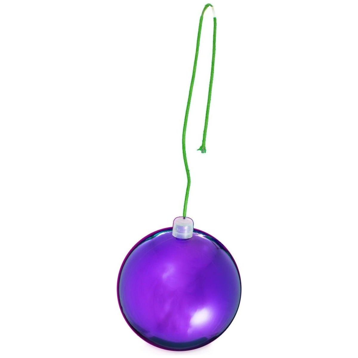 Shop For Shiny Purple Ball Ornaments (Bulk Sets) at Michelle's aDOORable Creations