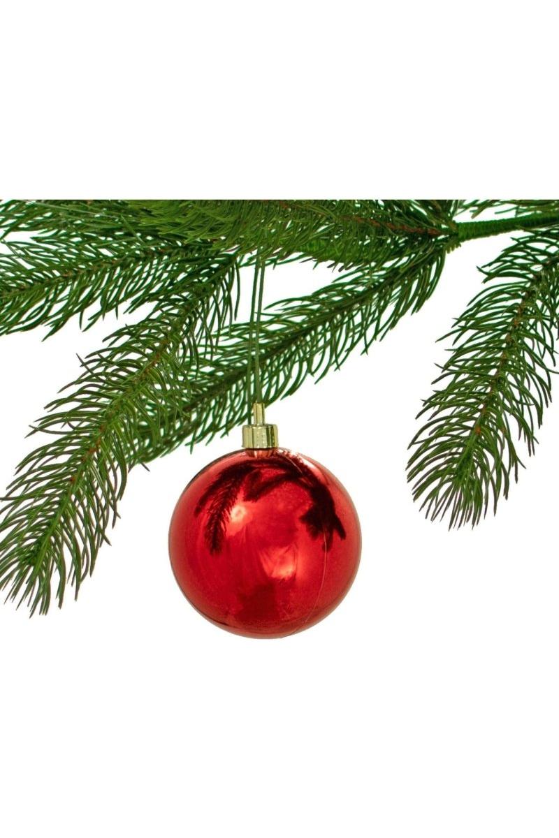 Shop For Shiny Red Ball Ornaments at Michelle's aDOORable Creations