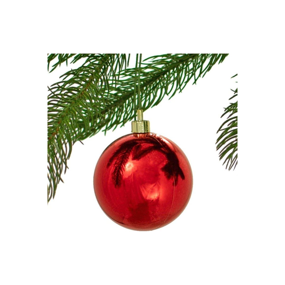 Shop For Shiny Red Ball Ornaments at Michelle's aDOORable Creations